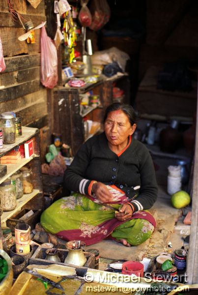 Kathmandu Betel Nut (Pan) Vendor